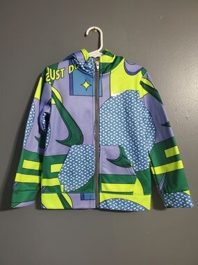 Nike Therma-FIT Kids' Colorblock Zip Hoodie Size 4T